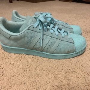 Mens Adidas Superstar Original - Blue